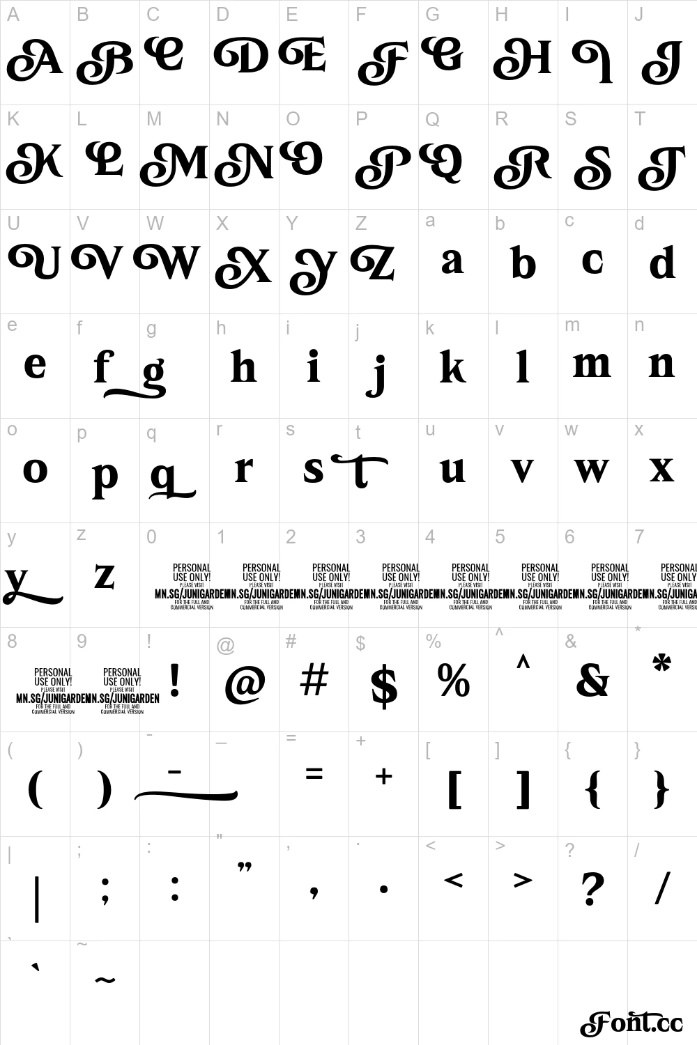 Character Sheet