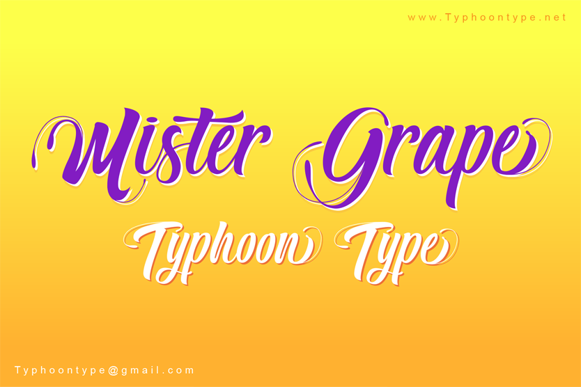 Mr Grape Font