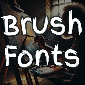 Brush Fonts