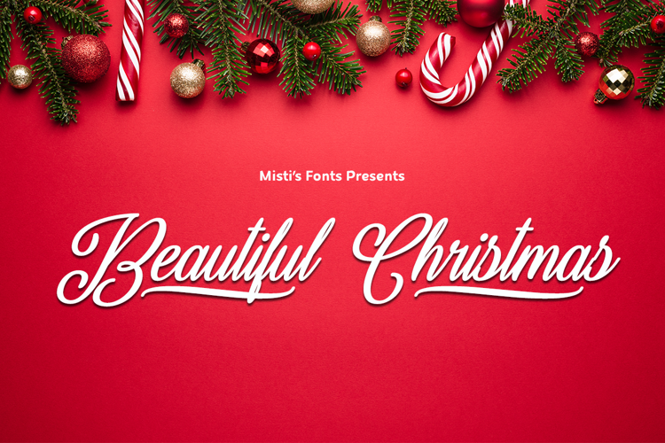 Beautiful Christmas Font